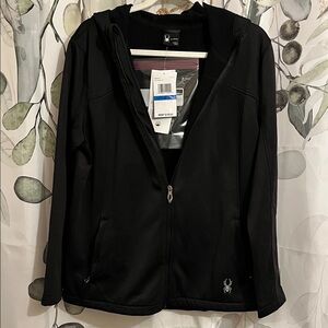 Spyder Alyce hydroweb waterproof softshell hooded jacket